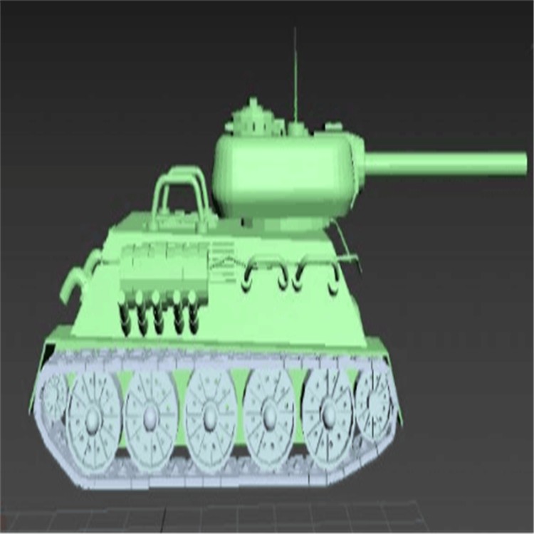 仓山充气军用坦克模型